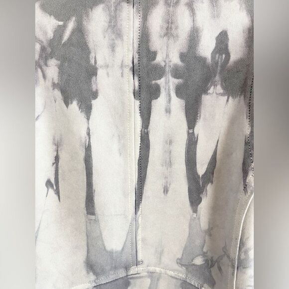 Anthropologie Jackets & Coats Marrakech gray faux suede Moto biker Jacket. - Picture 7 of 9